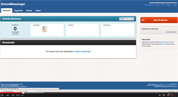 Video: Texting via SchoolMessenger